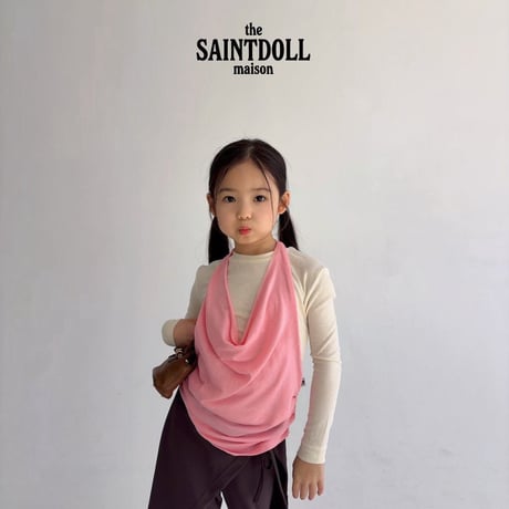 saintdoll/2. holter neck sleeveless XL-JM
