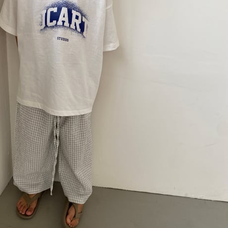 mikki/45. more jay cart half t T-shirt 2XL-4XL
