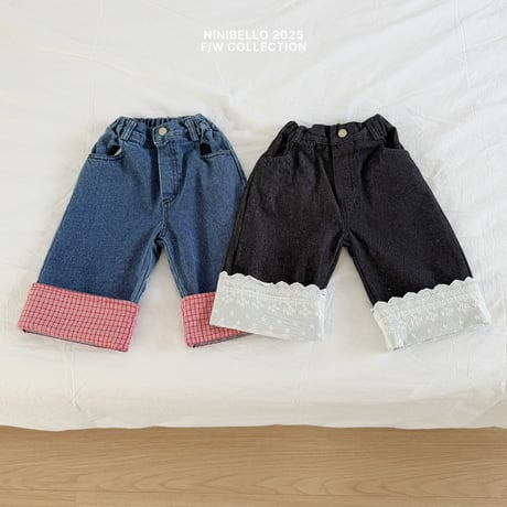 ninibello/93. love me denim pants XS-XL