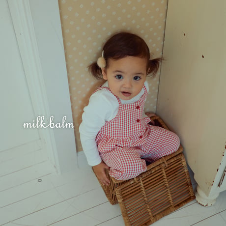 milkbalm/1. candy check bustier XS-XL