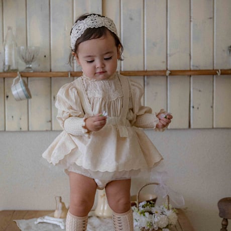 oren/1. bebe ) Riel lace skirt bloomer BEBE_S-BEBE_M