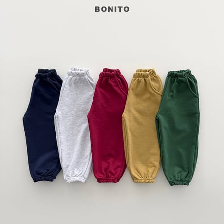 bonito/6. plan jogger pants 12M-XL