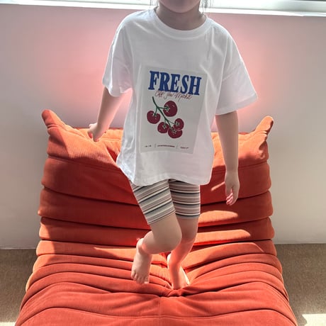 nightbebe/6. cherry T-shirt XS-XL