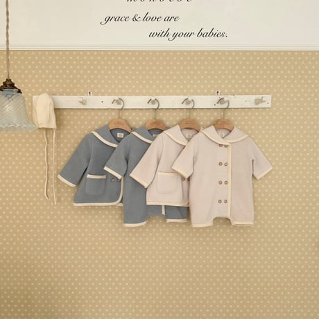 monbebe/12. hand made sailer suit S(3-12M)-M(12-24M)