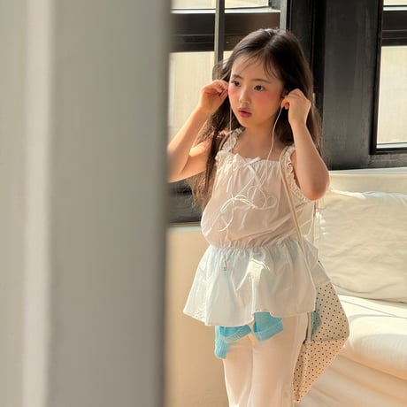 ninibello/51. shine sleeveless blouse XS-XL