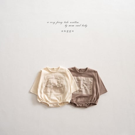 anggo/23. (bebe) bear romper 6M-12M