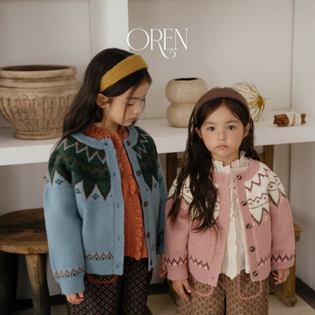 oren/45. Oslo both sides knit cardigan S-XL