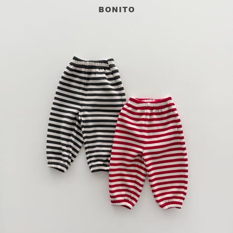 bonito/123. waffle jogger pants 6M-18M