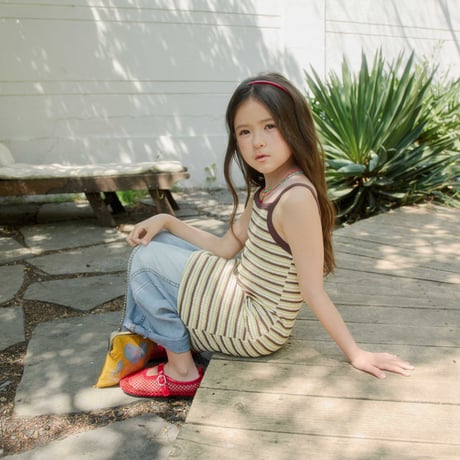 urbanrabbit/123. Bubble Stripe One-piece JS-JM