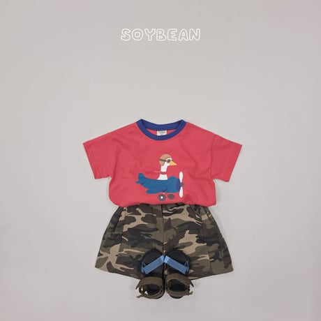 soybean/137. plan ) kamo bermuda pants XS-XL