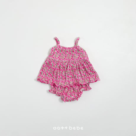 oottbebe/63. daisy plitch set bloomer S(0-6M)-M(6-12M)