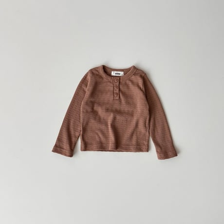 onu/25. cracker button T-shirt BABY(12M)-XL(6-7Y)