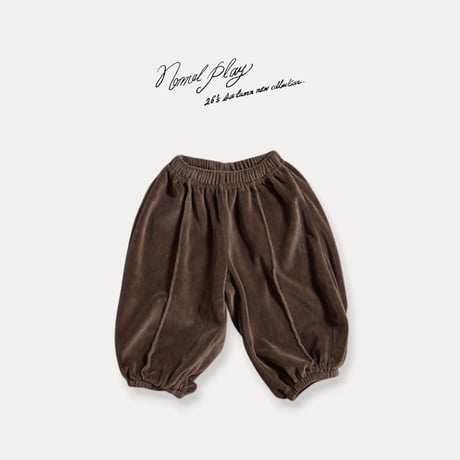 normalplay/62. vellua crop jogger pants 12M-L