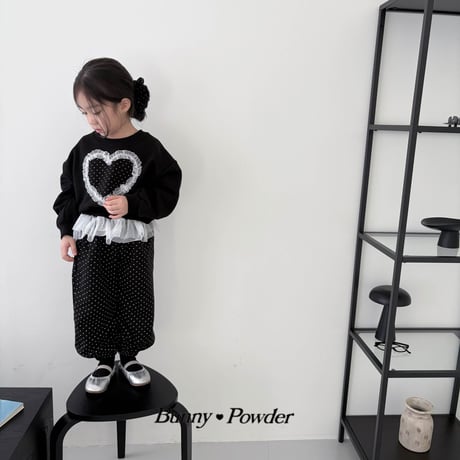 bunnypowder/54. heart man-to-man 2XL-4XL