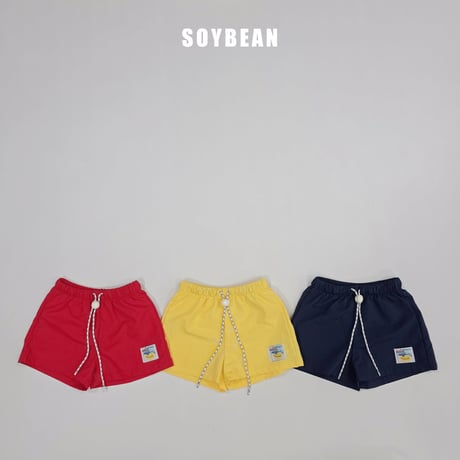 soybean/163. plan summer beach pants XS-XL