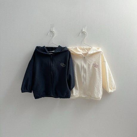 minirobe/10. ripple hood jumper S-XL