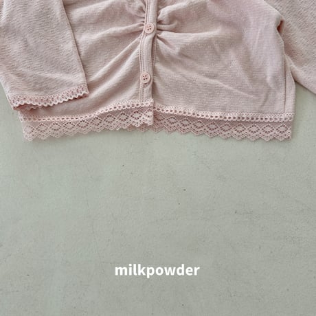 milkpowder/1. punching ( 7bu ) cardigan 5-11