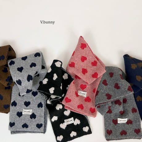 vbunny/67. heart muffler FREE