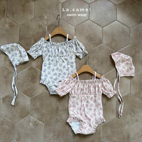 lacamel/30. basic swim hat BEBE(1-4Y)-KIDS(5-7Y)