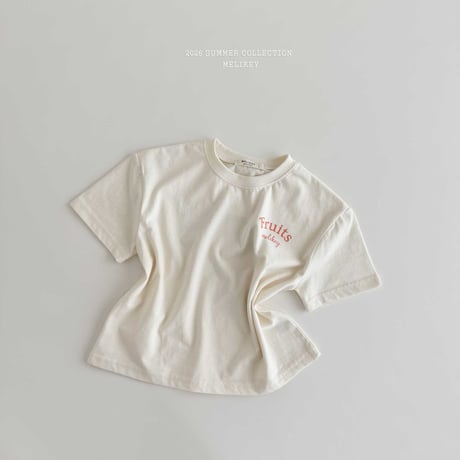 melikey/3. fruit T-shirt XS-XL