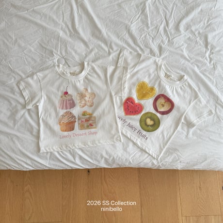 ninibello/21. jucy sweet half t T-shirt XS-XL