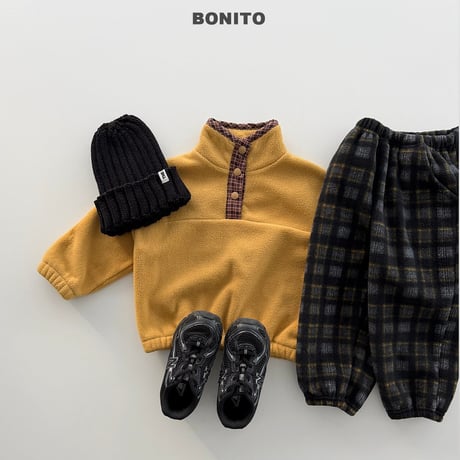 bonito/41. check danzak fleece  12M-XL