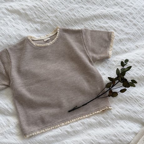 lovin/11. lace waffle T-shirt 1-11
