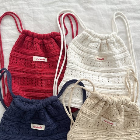 minirobe/48. Crochet Knit Bag FREE