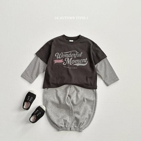 vividi/86. wonder double T-shirt JS-JM