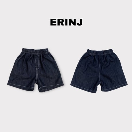 erinj/58. denim half pants S-XL