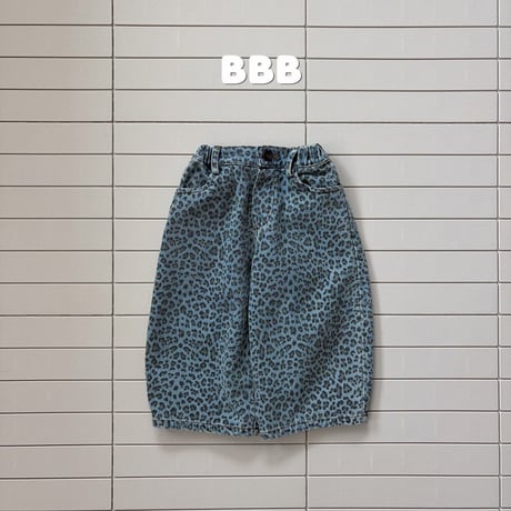 bellabambina/38. leopard denim pants 2XS-XL
