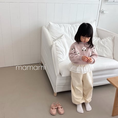 mamami/34. sugar fril P jogger XS-XL