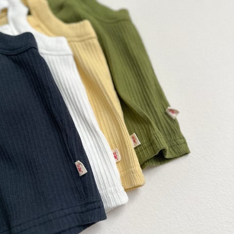 minirobe/59. soft jersey sleeveless  S-XL