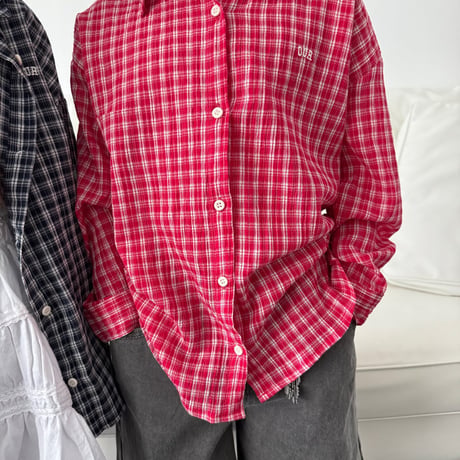 our/41. check shirt S-XL