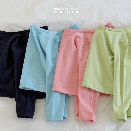 ninibello/1. 1+1 rayerd T-shirt XS-XL