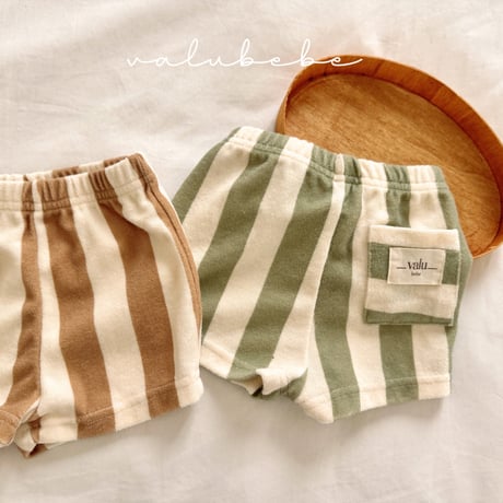 valubebe/14. vertical terry pants 6M-S