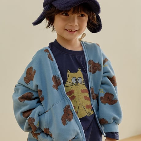 navi/28. pooch hood zipup 2XL-JL