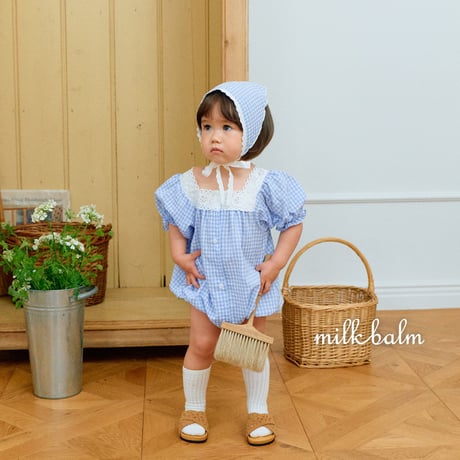 milkbalm/12. ivy check suit XS(-6M)-M(12M-18M)