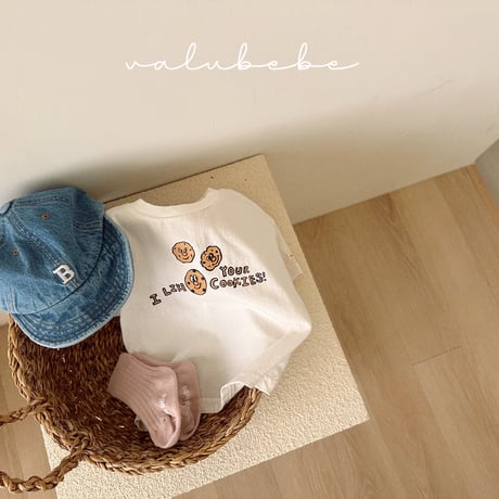 valubebe/61. cookie single T-shirt 6M-S