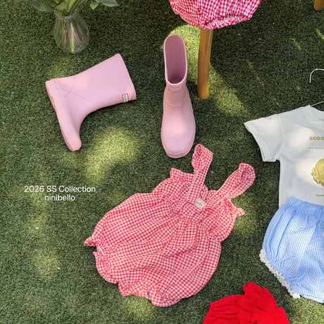 ninibello/187. picnic suit overalls 12M-18M