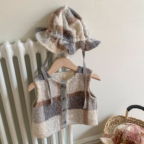 bebeholic/45. roy check hat FREE