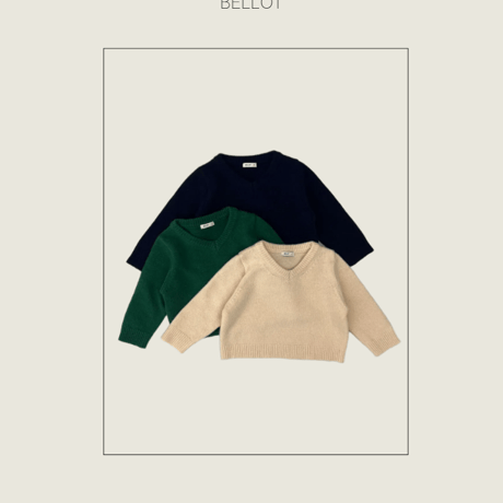 bellot/11. class v knit XS-2XL