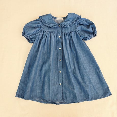 monatelier/8. french denim one-piece S-2XL