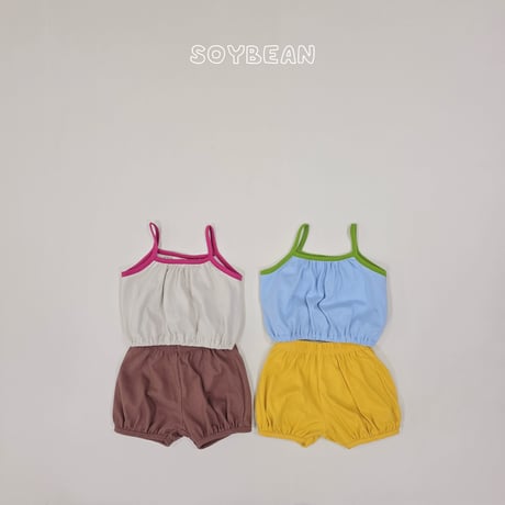 soybean/6. plan ) summer pumpkin updown set XS-XL