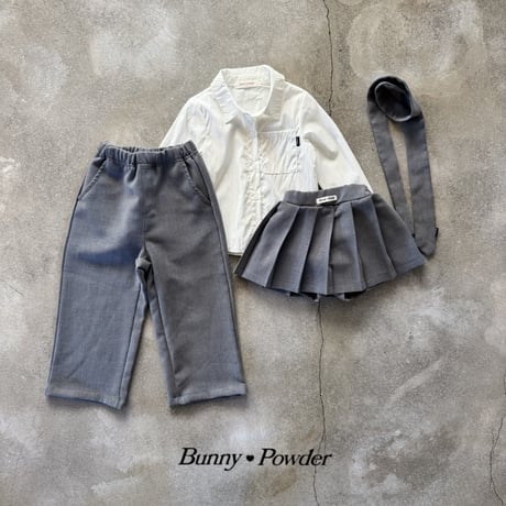bunnypowder/71. school cloth shirt S-XL