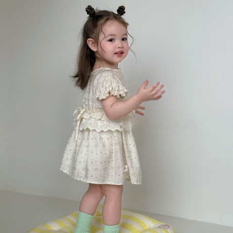 aiai/37. layering fril one-piece S(6M-2Y)-XL(4-5Y)