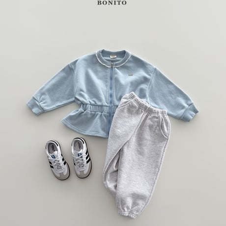 bonito/81. shirring zipup JS-JM