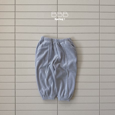 bellabambina/30. terry jogger pants XS-XL