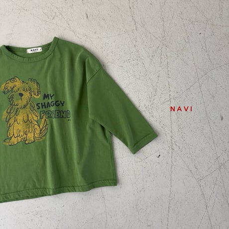 navi/71. puffy T-shirt S-XL