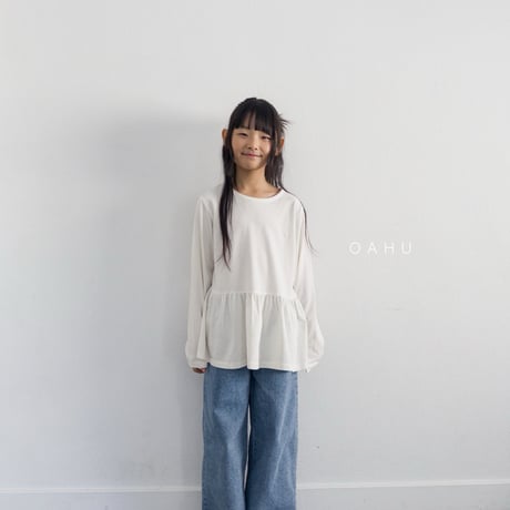 oahu/59. sweet fril T-shirt S-XL